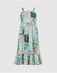 Fleur Harris - 'The Magic Faraway Tree' Magical Dress in Patchwork