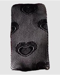 High Heel Jungle - Heart Knit Tights
