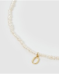 Miz Casa and Co - Pearl Letter O Choker