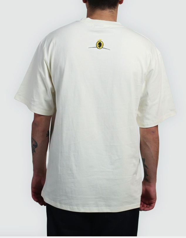 Hard Rated - Hard Rated Can Woven Tee Cream