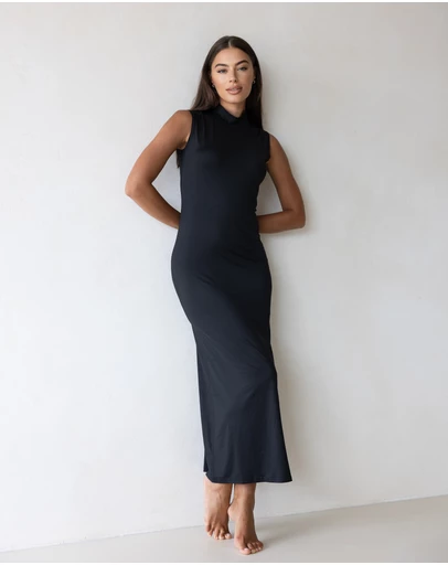 Mod Squad - Luxe Sleeveless Slip Dress Base Layer