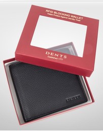 DENTS - RFID Pebble Grain Leather Billfold Wallet