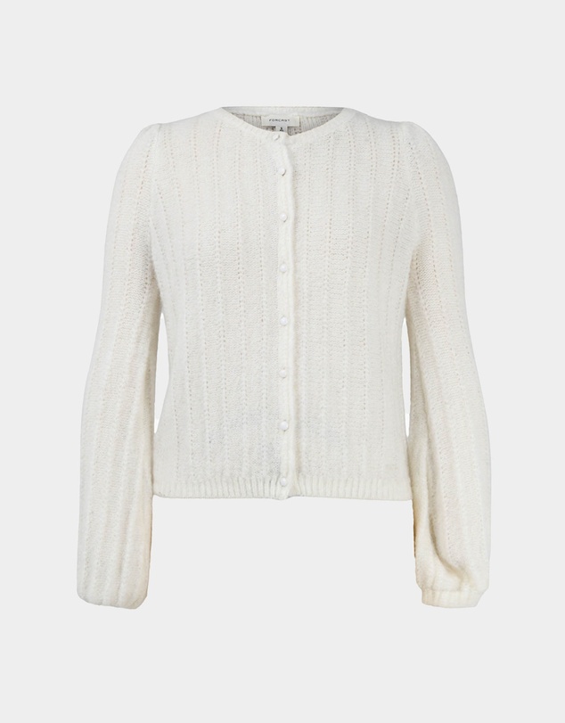 Forcast - Aura Fluffy Knit Cardigan