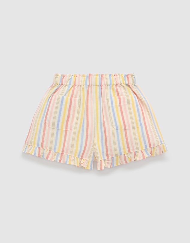 Purebaby - Linen Blend Shorts -Kids-Babies