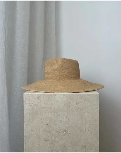UNE PIECE - Wide Brim Madagascan Raffia Sun Hat