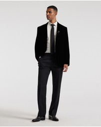 Calibre - Velvet Tuxedo Jacket Black