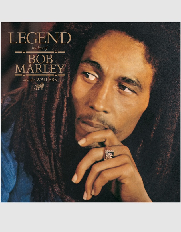 Universal Music - Crosley Record Storage Crate & Bob Marley - Legend - Vinyl Album Bundle