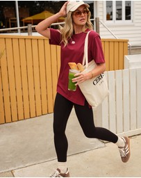 Ceres Life - Lola Longline Step Hem Tee