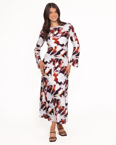 Petal & Pup - Deidre Maxi Dress - Blurred Floral