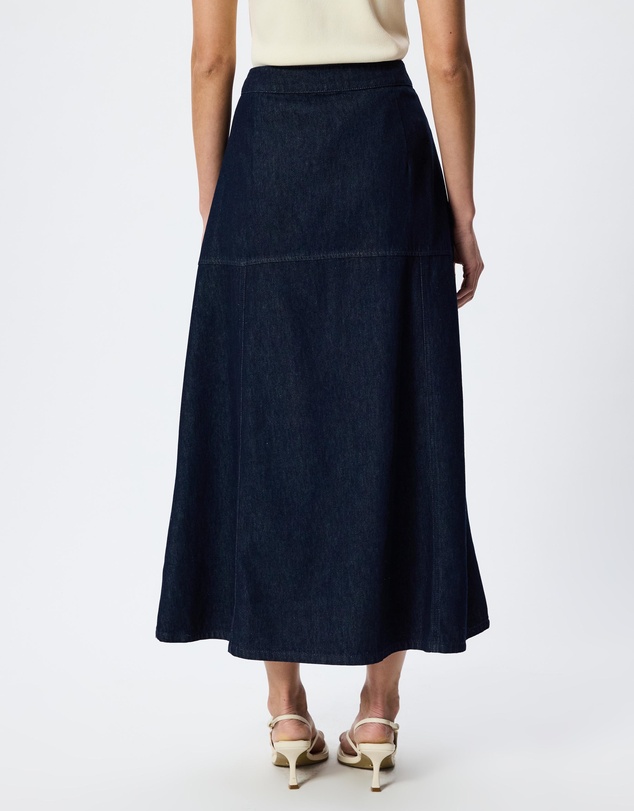 Tussah - Tenley Chambray Midi Skirt