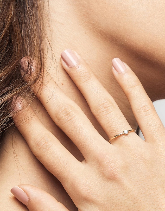 Luna Rae - Solid Gold - Diamond Sky Ring