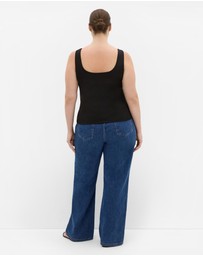 City Chic - Arami Strap Detail Top