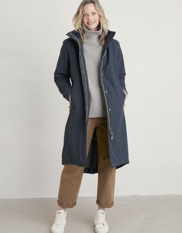 Seasalt - Seasalt Cornwall Navy Janelle Coat