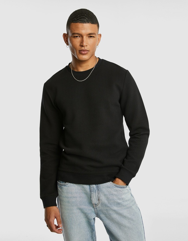 yd. - Tech Textured Sweatshirt