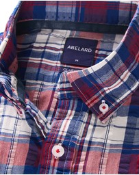 Abelard - Scarpe Seersucker Check Classic Fit Shirt