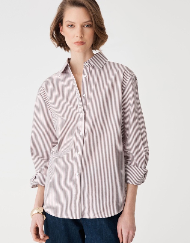 Forcast - Samara 2 Cotton Striped Shirt