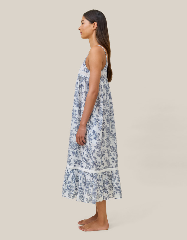 Papinelle - Nostalgia Strappy Lace Trim Nightie