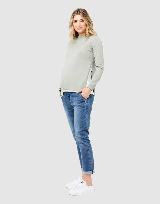 Ripe Maternity - Denim Jogger