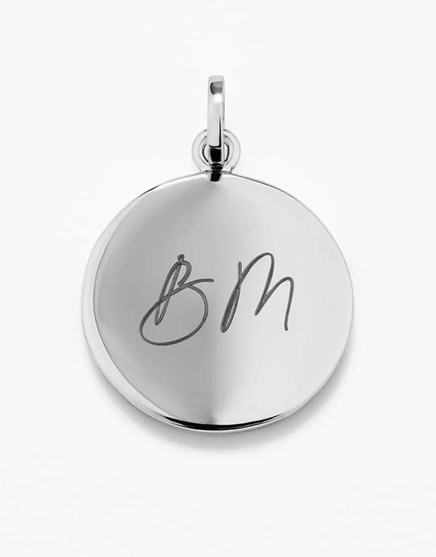 Medley Jewellery - Full Moon Pendant in Silver