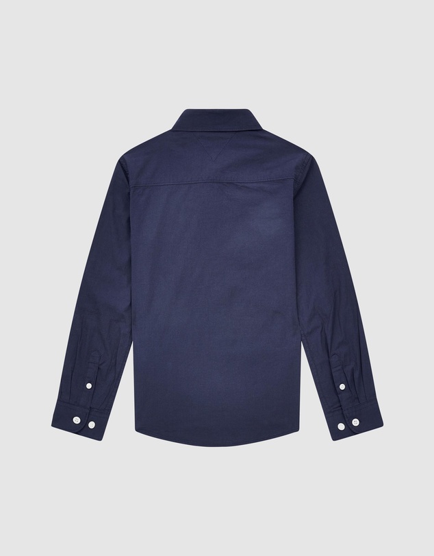 Tommy Hilfiger - Solid Poplin Shirt - Teens