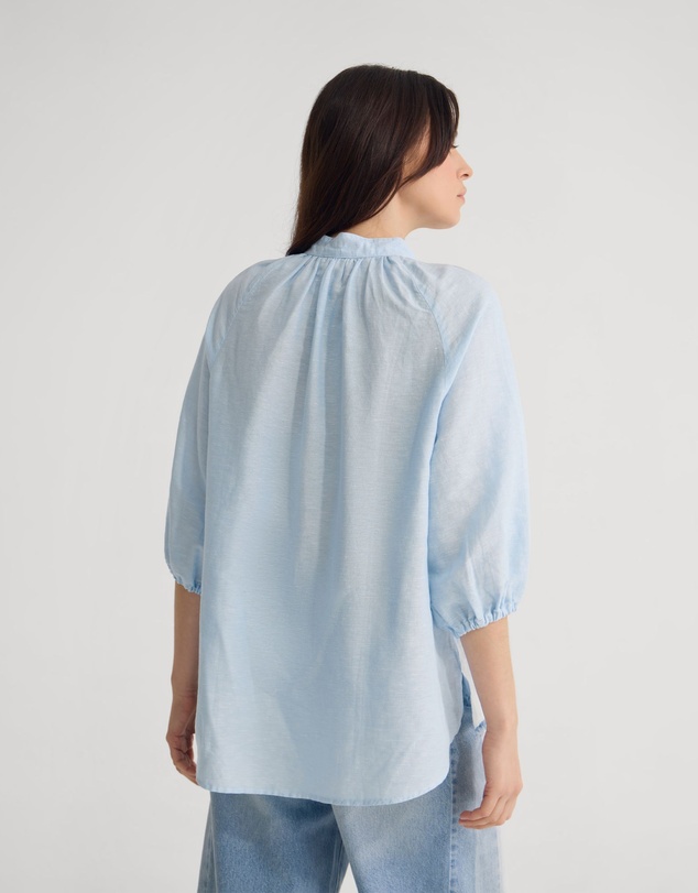 Oxford - Annika Washed Linen Shirt