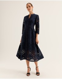 Review - Nostalgia Lace Shirtdress