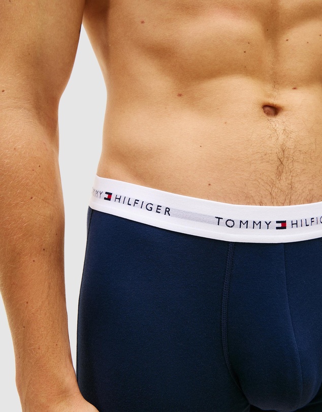 Tommy Hilfiger - 3-Pack Signature Repeat Logo Waistband Trunks