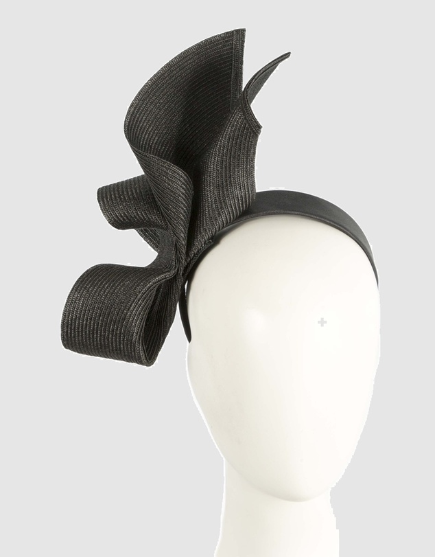 Max Alexander - Tall Black Racing Fascinator
