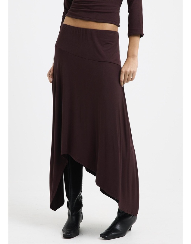 Alice In The Eve - Sage Handkerchief Maxi Skirt