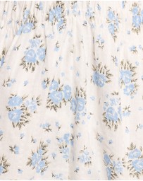 Petal & Pup - Ashio Playsuit - Blue Floral