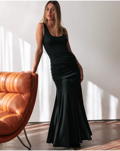 Style Addict - Rue Ruched Tank Dress
