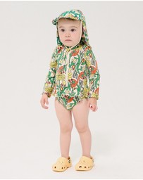 Bobo Choses - Colour Herbalist All Over Swim Overalls - Babies