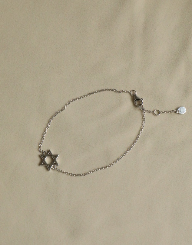 Bianc - Star of David Bracelet