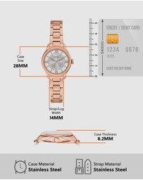 Fossil - Gilmore Rose Gold Analogue Watch