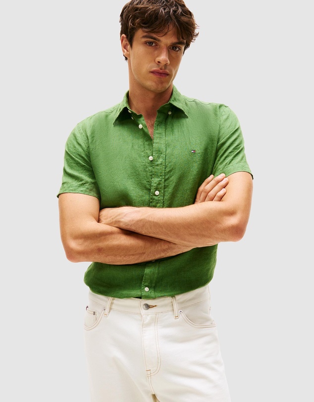 Tommy Hilfiger - Pigment Dyed Linen Shirt
