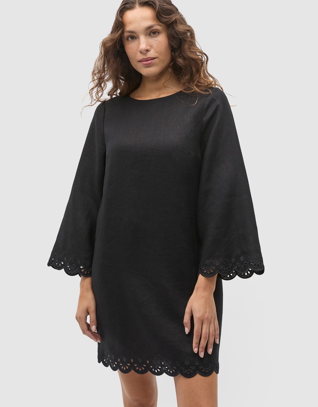 Seed Heritage - Scallop Broderie Mini Dress