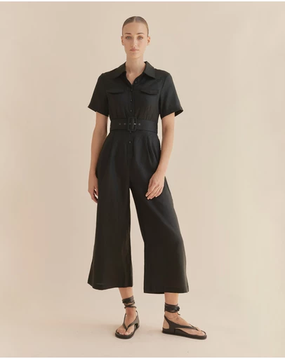 Amelius - Portsea Linen Jumpsuit