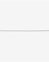 Michael Hill - Hollow Belcher Bracelet in 10kt White Gold