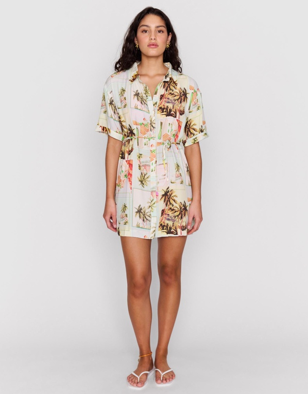 MINKPINK - Dolce Mini Shirt Dress
