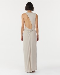 Third Form - Stirling Twist Asymmetric Maxi Dress