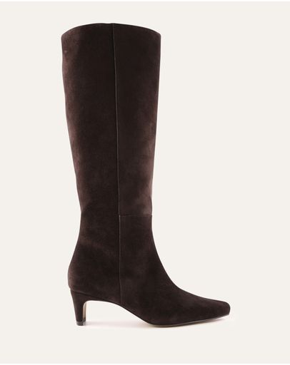 BITTER CHOC SUEDE