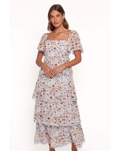 Petal & Pup - Chapel Maxi Dress - Blue Floral