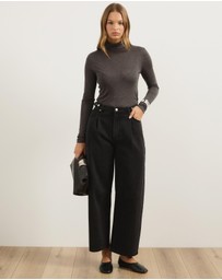 Atmos&Here - Gigi Barrel Leg Jeans