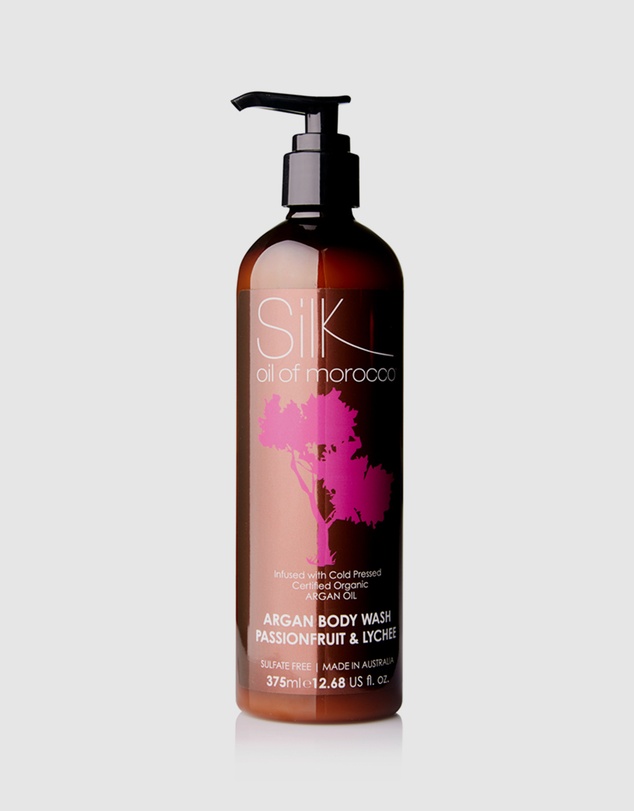 Silk Oil of Morocco - Argan Hand and Body Wash - Passionfruit & Lychee