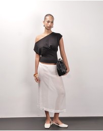 By Neil Vernon - Mara Ruched Top