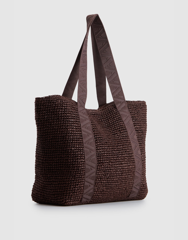 AYA - Fallon Large Straw Tote Bag