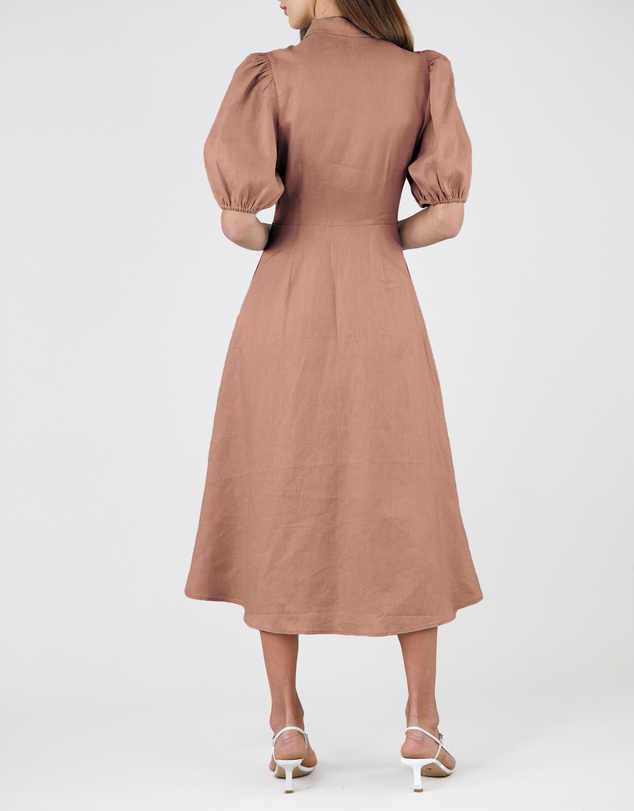 Amelius - Julius Linen Midi Dress