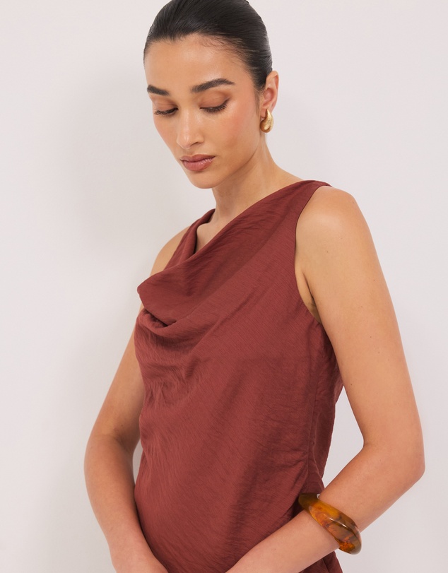 Calli - Kayanne Cowl Neck Top