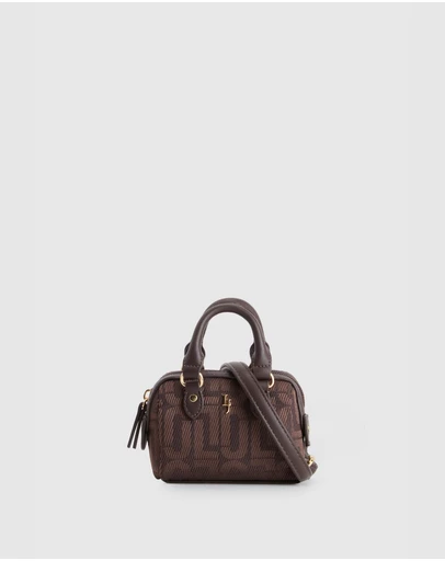 Laura Jones - Jacquard Micro Crossbody Bag