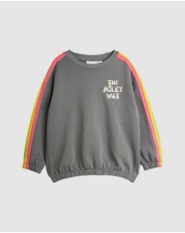 Mini Rodini - The Milky Way Rainbow Panel Sweatshirt - Babies-Teens